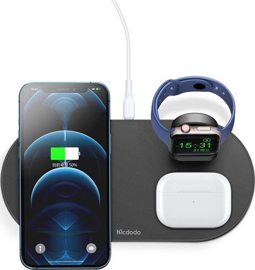 Picture of Mcdodo Mcdodo Stacja dokujca 3w1 do iPhone, Airpods, Watch