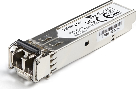 Изображение Modu SFP StarTech StarTech SFP1GLXEMCST modu przekaników sieciowych Swiatowód 1000 Mbit/s SFP 1310 nm