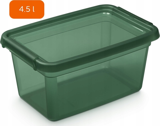 Изображение Moxom Pojemnik do przechowywania MOXOM BaseStore Color, 4,5l, pine, transparentny zielony