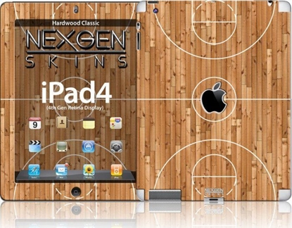 Изображение Nexgen Skins Nexgen Skins - Zestaw Skórek Na Obudow Z Efektem 3d Ipad 2/3/4 (hardwood Classic 3d)