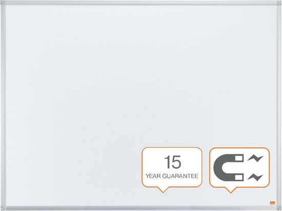 Picture of Nobo Stalowa magnetyczna tablica suchocieralna Essentials, 1200 x 900 mm