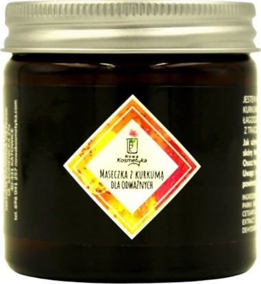Attēls no Nowa Kosmetyka Nowa Kosmetyka, Maseczka z kurkum dla odwanych, 60 ml
