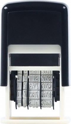 Attēls no Office Products Datownik samotuszujcy OFFICE PRODUCTS, z tuszem, CYFROWY, DD-MM-RRRR, czarny