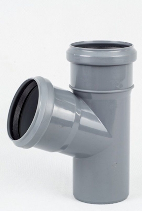 Picture of Onnline Trójnik PP popielaty 75 x 75mm 67° (CCP716)