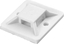 Изображение Orno Uchwyt Orno OR-AE-13201/50 opaski kablowej samoprzylepny 20x20 mm biay 50 sztuk