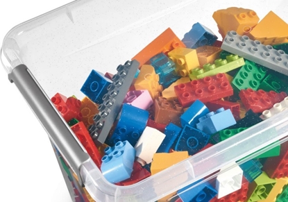 Attēls no ORPLAST POJEMNIK PLASTIKOWY Z POKRYW I UCHWYTEM 6L