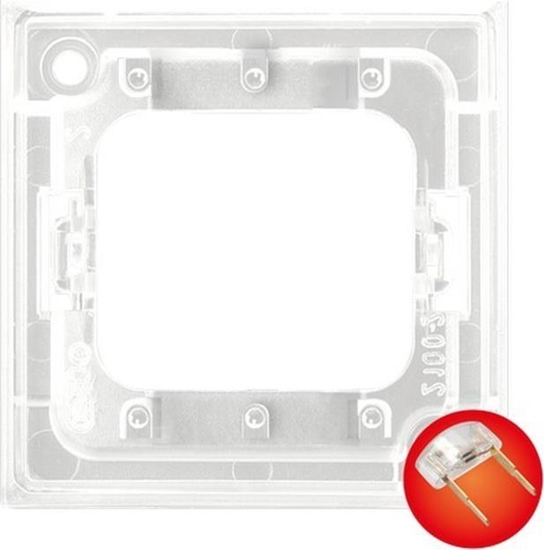 Изображение Ospel Zespó podwietlenia LED Ospel Aria ZP-4UC 0,1W do czników potrójnych czerwony