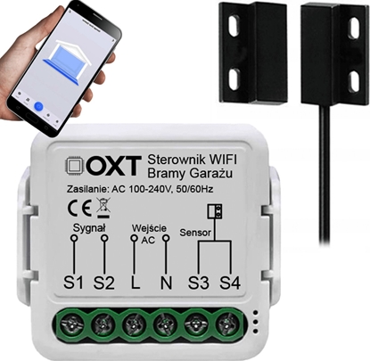 Изображение OXT Modu OXT z Sensorem Kontaktronem do Bramy Garau WiFi TUYA
