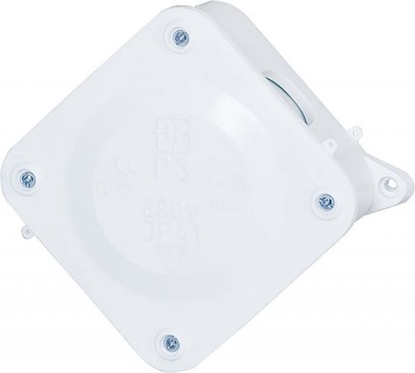 Attēls no PAKPLAST Puszka natynkowa P-3 IP41 P3B 110X110X50 biaa P3B