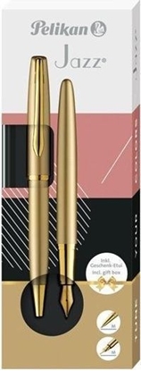 Picture of Pelikan Pióro wieczne Jazz Noble Elegance + dugopis Gold