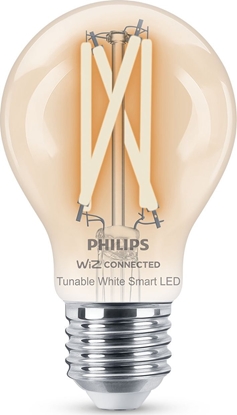 Изображение Philips Philips Smart filament przezroczysta E27 A60 7 W (60 W), WW-CW