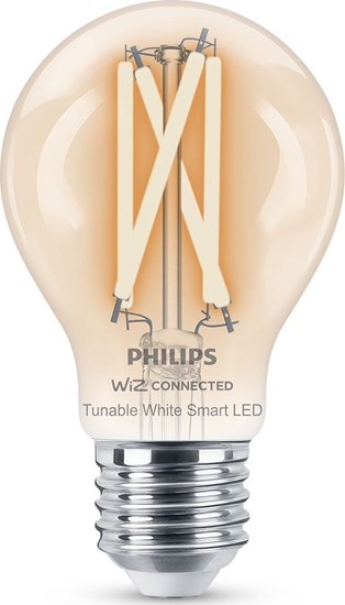Picture of Philips Philips Smart filament przezroczysta E27 A60 7 W (60 W), WW-CW