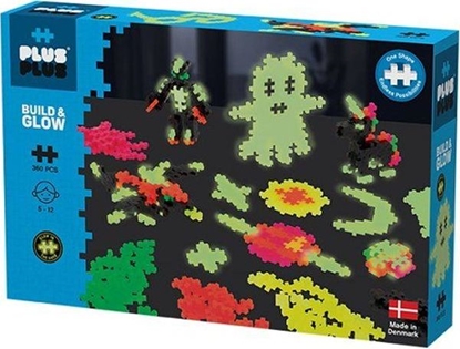 Attēls no Plus Plus Klocki Mini Glow Basic 360el. wiecce w ciemnoci
