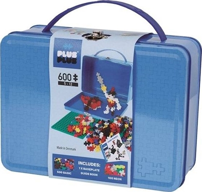 Attēls no Plus Plus Klocki Ceglane Mini Basic - Walizka 600 el.