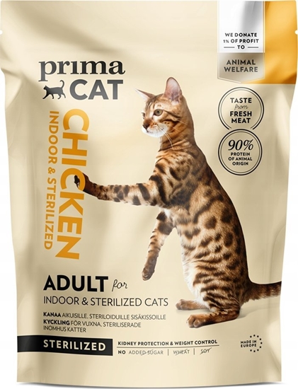 Picture of Prima PRIMACAT CHICKEN STERILIZED ADULT 1.4KG