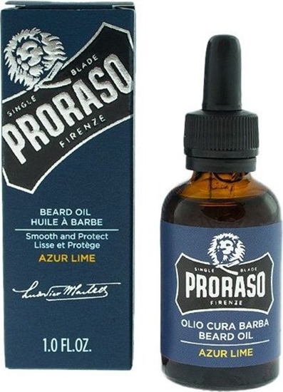 Picture of Proraso PRORASO Azur Lime Beard Oil Olejek do zarostu 30ml
