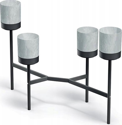 Attēls no Prosperplast Kwietnik niski Doniczki Bloomie Stand IKD4L Beton