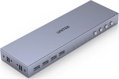 Picture of Przecznik Unitek 4K HDMI 2.0 4-in 1-out +USB (V306A)