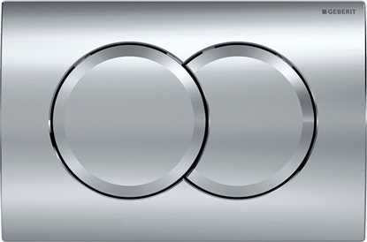 Изображение Przycisk spukujcy Geberit Delta 01 do WC chrom poysk (115.107.21.1)