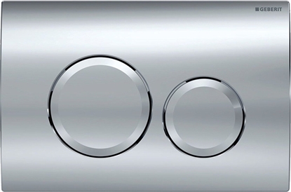 Изображение Przycisk spukujcy Geberit Przycisk uruchamiajcy Geberit Delta20, przedni, chrom byszczcy [1/10/180]