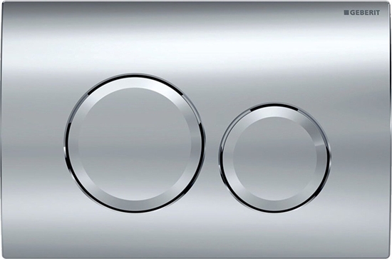 Изображение Przycisk spukujcy Geberit Przycisk uruchamiajcy Geberit Delta20, przedni, chrom byszczcy [1/10/180]