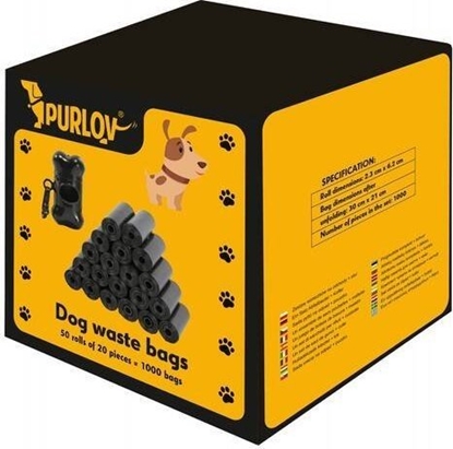 Picture of Purlov Zestaw Woreczków Na Odchody + Etui (22812)