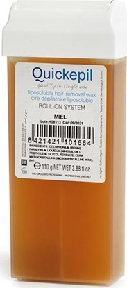 Attēls no Quickepil QUICKEPIL WOSK DO DEPILACJI ROLKA MEL NATURAL 110 G