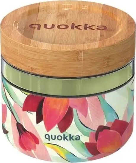 Picture of Quokka Quokka Deli Food Jar - Pojemnik szklany na ywno / lunchbox 820 ml (Spring)