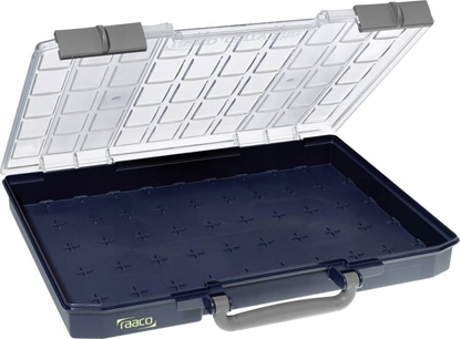 Attēls no Raaco raaco CarryLite, Tool box, Polycarbonate (PC), Polypropylene, Blue, White, Hinge, 413 mm, 330 mm