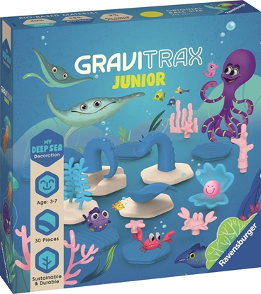 Attēls no Ravensburger RAVENSBURGER GRAVITRAX JUNIOR takeli sistemos pried rinkinys Ocean, 27400