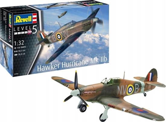Picture of Revell Model plastikowy Samolot Hawker Hurricane MK IIB 1/32