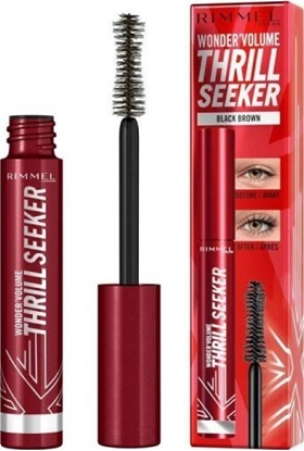Attēls no Rimmel London Tusz do Rzs Rimmel London Wonder Volume Thrill Seeker Black Brown (8 ml)