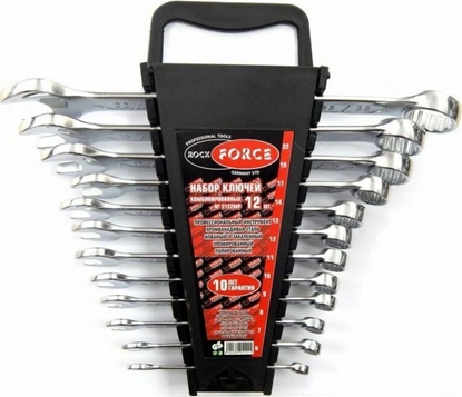 Attēls no Rockforce ROCKFORCE KLUCZ PASKO-OCZKOWY kpl.12el.