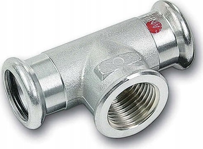 Изображение SANHA Trójnik przejciowy Therm C-Stahl z GW 35-1/2" (124130G3512)