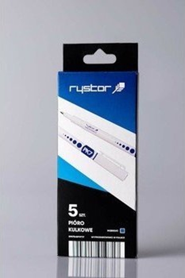 Picture of Selgros Pióro kulkowe PK7 Rystor 5szt. niebieski