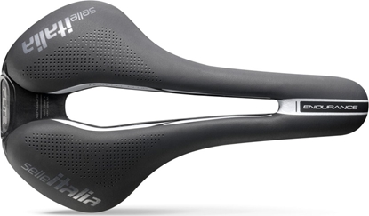 Attēls no Selle Italia Siodo SELLE ITALIA FLITE BOOST ENDURANCE SUPERFLOW L (id match - L3) TI 316 Tube 7, fibra-tek, czarne (NEW)
