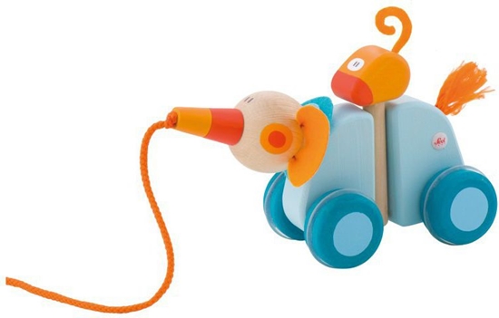 Picture of Sevi Sonik i ptaszek do cignicia na sznureczku (82887)