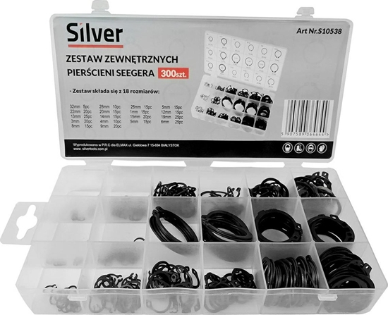 Picture of Silver PIERCIENIE SEGERA ZEWNTRZNE 300el. /SILVER