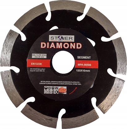 Изображение Silver TARCZA D.STONER 125mm SEG.