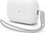 Attēls no Spigen Etui ochronne na suchawki Spigen Silicone Fit Strap do Apple AirPods Pro 1/2 white/grey ACS05811