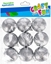 Picture of Starpak Bombka dekoracyjna styropianowa srebrna 51mm 9szt 521635