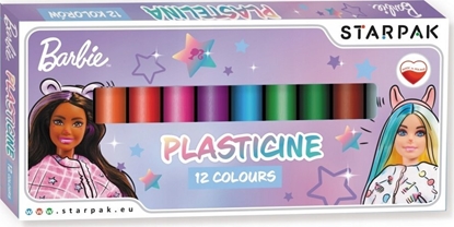 Attēls no Starpak PLASTELINA 12KOL BARBIE1 STK PUD 1/40