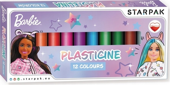 Picture of Starpak PLASTELINA 12KOL BARBIE1 STK PUD 1/40