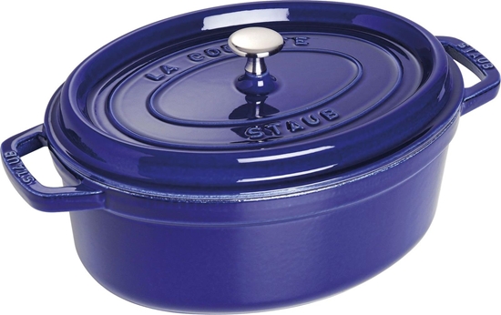 Picture of STAUB Garnek STAUB eliwny owalny 4.2 ltr niebieski uniwersalny