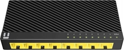 Attēls no Switch Netis Netis System ST3108GC cza sieciowe Nie zarzdzany Gigabit Ethernet (10/100/1000) Czarny