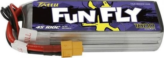 Picture of Tattu Akumulator Tattu Funfly 1800mAh 14,8V 100C 4S1P XT60