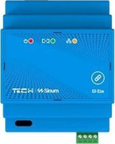 Picture of TECH Sterowniki Przewodowy extender na szyn din niebieski EX-S1M Tech Sterowniki