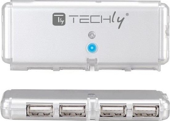 Изображение HUB USB Techly 4x USB-A 2.0 (IUSB2-HUB599TY)