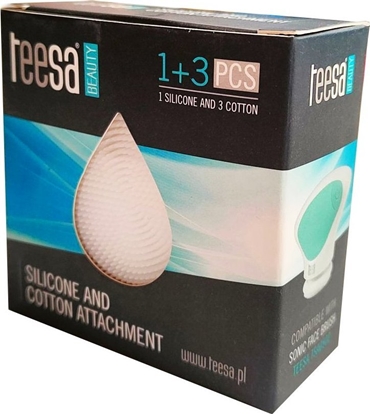 Picture of Teesa Sylikonowa i baweniana nasadka do szczoteczki TSA0503