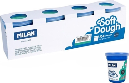 Picture of Teka Ciastolina Basic 116g 4 soiczki turkusowa MILAN